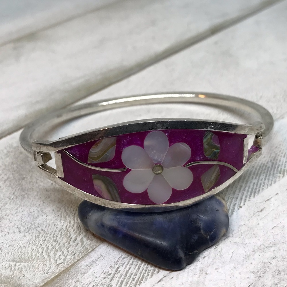 Alpaca silver Bracelet - Picture 3 of 11
